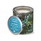 Lush Garden Scented Citronella Candle in Floral Print Tin Container 11 oz Burn Time 48 hrs